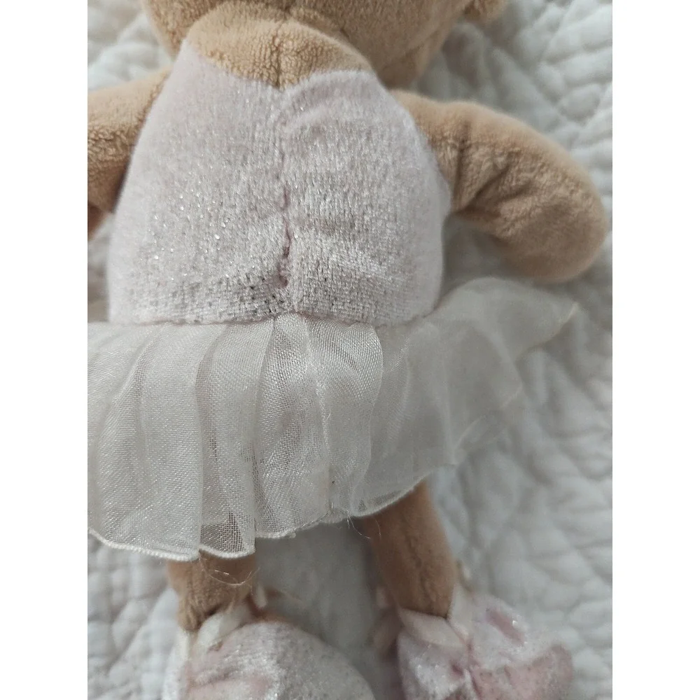 Ballerina Teddy Bear Plush Stuffed Animal Pink Tutu Flower Girl Gift‎